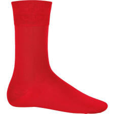 KARIBAN Uniszex zokni Kariban KA813 Cotton City Socks -39/42, Red férfi zokni
