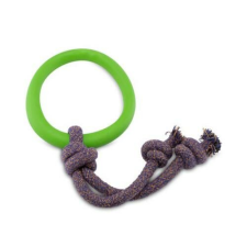  KARIKA, KÖTÉLEN (S) – zöld – BeCo játék kutyáknak