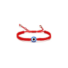 Karkötőshop.hu Allah szeme piros védelmező karkötő - 8mm gyönggyel