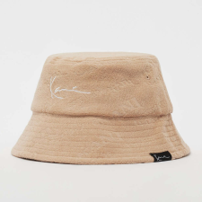 Karl kani signature frottee bucket hat bucket sapka unisex bézs xs férfi sapka