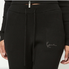 Karl kani small signature knit wide leg pants melegitőnadrág fekete l férfi edzőruha