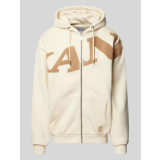 Karl kani wavy retro os full zip hoodie pulóver férfi fehér m férfi pulóver, kardigán