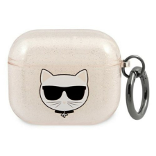 Karl Lagerfeld Apple Airpods 3 KARL LAGERFELD (KLA3UCHGD) glitter TPU tartó - arany fülhallgató, fejhallgató tok