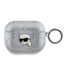 Karl Lagerfeld Apple Airpods Pro KARL LAGERFELD KLAPPGKIPS Tartó - Ezüst tok és táska