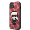 Karl Lagerfeld Apple iPhone 13 KARL LAGERFELD KLHCP13MPMNIKPI Hátlap - Piros