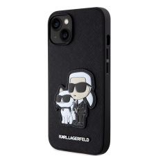 Karl Lagerfeld Apple iPhone 13 KARL LAGERFELD KLHCP13MSANKCPK Hátlap - Fekete tok és táska