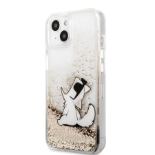 Karl Lagerfeld Apple Iphone 13 Mini Choupette arany tok (KLHCP13SGCFD) (KLHCP13SGCFD) - Telefontok tok és táska
