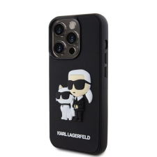 Karl Lagerfeld Apple iPhone 13 Pro KARL LAGERFELD KLHCP13L3DRKCNK Hátlap - Fekete tok és táska