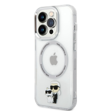 Karl Lagerfeld Apple iPhone 13 Pro KARL LAGERFELD KLHMP13LHNKCIT Magsafe TPU Hátlap - Átlátszó tok és táska