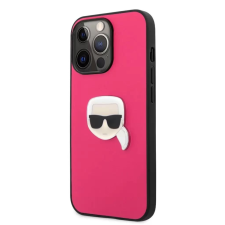 Karl Lagerfeld Apple Iphone 13 Pro Karl pink-fekete tok (KLHCP13LPKMP) (KLHCP13LPKMP) - Telefontok tok és táska