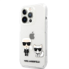 Karl Lagerfeld Apple iPhone 13 Pro Max KARL LAGERFELD KLHCP13XCKTR TPU Hátlap - Átlátszó
