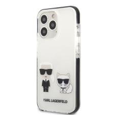 Karl Lagerfeld Apple iPhone 13 Pro Max KARL LAGERFELD KLHCP13XTPEKCW TPU Hátlap - Fehér tok és táska