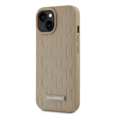 Karl Lagerfeld Apple iPhone 14 KARL LAGERFELD KLHMP14SPKHPORPE Magsafe Hátlap - Bézs tok és táska