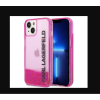 Karl Lagerfeld Apple iPhone 14 Plus Hátlapvédő Tok - Rózsaszín (KLHCP14MLCKVF)