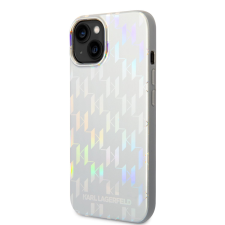Karl Lagerfeld Apple iPhone 14 Plus KARL LAGERFELD KLHCP14MLGMMSV3 Hátlap - Ezüst tok és táska