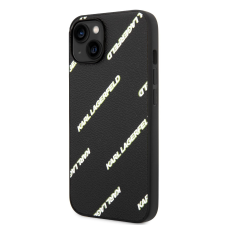 Karl Lagerfeld Apple iPhone 14 Plus KARL LAGERFELD KLHCP14MPGMLKFK Hátlap - Fekete tok és táska