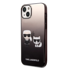 Karl Lagerfeld Apple iPhone 14 Plus KARL LAGERFELD KLHCP14MTGKCK TPU Hátlap - Fekete tok és táska