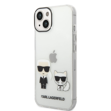 Karl Lagerfeld Apple iPhone 14 Plus KARL LAGERFELD KLHCP14MTGKTR TPU Hátlap - Átlátszó tok és táska