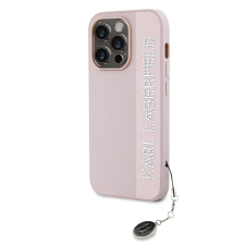 Karl Lagerfeld Apple iPhone 14 Pro KARL LAGERFELD KLHCP14LPSAKDGCP Hátlap - Rózsaszín tok és táska