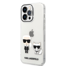 Karl Lagerfeld Apple iPhone 14 Pro KARL LAGERFELD KLHCP14LTGKTR TPU Hátlap - Átlátszó tok és táska