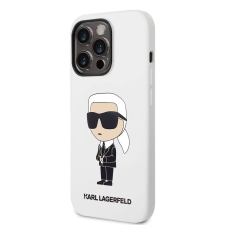 Karl Lagerfeld Apple iPhone 14 Pro Max tok fehér (KLHCP14XSNIKBCH) (KLHCP14XSNIKBCH) tok és táska