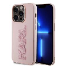 Karl Lagerfeld Apple iPhone 15 Pro Max tok pink (KLHCP15X3DMBKCP) (KLHCP15X3DMBKCP) tok és táska