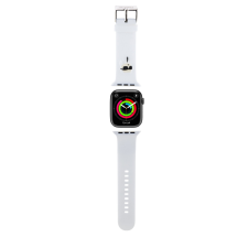 Karl Lagerfeld Apple iWatch Karl Lagerfeld KLAWMSLKNH 42/44/45mm óraszíj - Fehér okosóra kellék