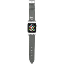 Karl Lagerfeld Apple Watch szíj 38/40mm - Ezüst/Mintás (3666339033736) okosóra kellék