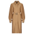 Karl Lagerfeld Ballonkabátok PLEATED TRENCH COAT Bézs DE 34