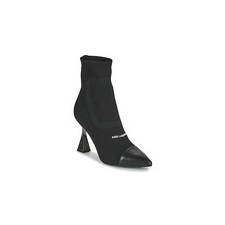 Karl Lagerfeld Bokacsizmák DEBUT Mix Knit Ankle Boot Fekete 39 női csizma, bakancs