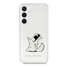 Karl Lagerfeld Choupette Fun Samsung Galaxy S23+, szilikon tok, átlátszó tok és táska