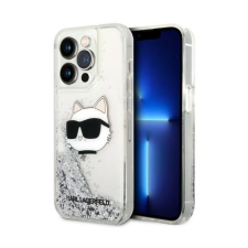 Karl Lagerfeld Choupette Head iPhone 14 Pro Max Tok - Átlátszó tok és táska