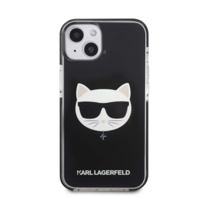 Custodia IPhone 15 Pro Max Karl Lagerfeld – Choupette Trasparente Con Anello