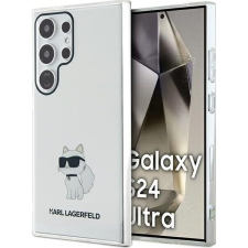Karl Lagerfeld Choupette Samsung Galaxy S24 Ultra Tok - Átlátszó/mintás (KLD1871) tok és táska