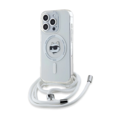 Karl Lagerfeld crossbody tok átlátszó KLHMP15LHCCHNT Apple Iphone 15 Pro készülékhez (130275) tok és táska