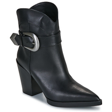 Karl Lagerfeld Csizmák KOWBOY Buckle Mid Boot Fekete 36 női csizma, bakancs