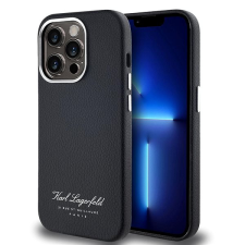 Karl Lagerfeld Grained PU Hotel RSG iPhone 14 Pro Max Black tok tok és táska
