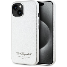 Karl Lagerfeld Grained PU Hotel RSG iPhone 15 Grey tok (KLHCP15SPGWCMKHG) tok és táska