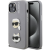 Karl Lagerfeld Grained PU K&CH Heads iPhone 15 Grey tok (KLHCP15SPSFDHPG)