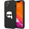 Karl Lagerfeld Head Apple iPhone 13 mini Műbőr Tok - Fekete (KLD733BLK)
