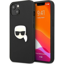 Karl Lagerfeld Head Apple iPhone 13 mini Műbőr Tok - Fekete (KLD733BLK) tok és táska