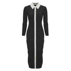 Karl Lagerfeld Hosszú ruhák LSLV POLO DRESS Fekete EU M