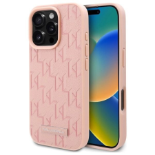 Karl Lagerfeld Hot Stamp Tok Magsafe Tokhoz Iphone 16 Pro Rózsaszínhoz tok és táska