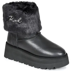 Karl Lagerfeld Hótaposók SKYLAR Signia Kollar Mid Boot Fekete 40