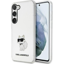 Karl Lagerfeld Ikonik Choupette Samsung Galaxy S23+, szilikon tok, átlátszó (KLD1488) tok és táska