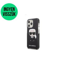 Karl Lagerfeld Ikonik hátlap tok Apple iPhone 13 Pro, fekete tok és táska