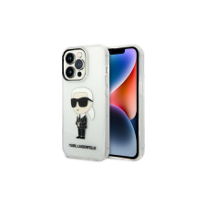 Karl Lagerfeld Ikonik NFT Apple iPhone 14 Pro Szilikon Tok - Átlátszó tok és táska