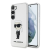 Karl Lagerfeld Ikonik Samsung Galaxy S23 szilikon tok, átlátszó