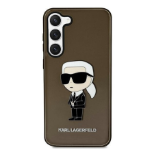 Karl Lagerfeld Ikonik Samsung Galaxy S23 szilikon tok, fekete tok és táska