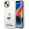 Karl Lagerfeld IML Choupette NFT hátlap tok Apple iPhone 14 Plus, átlátszó (KLD1234)